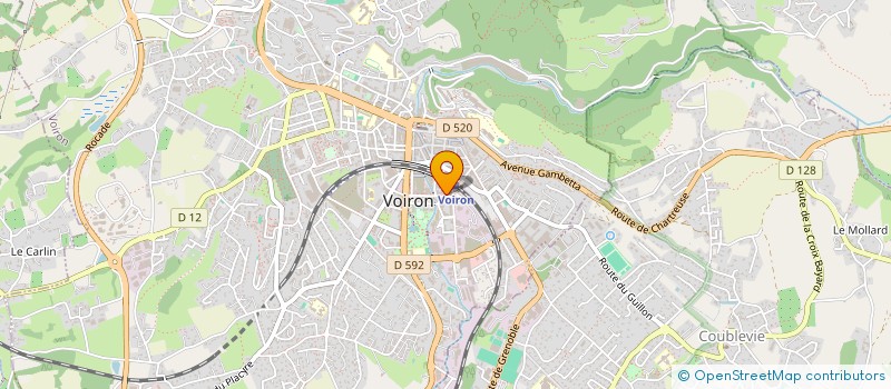 localisation de l'entreprise AURIL à VOIRON