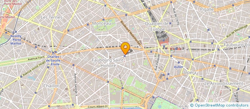 localisation de l'entreprise AURIMO à PARIS