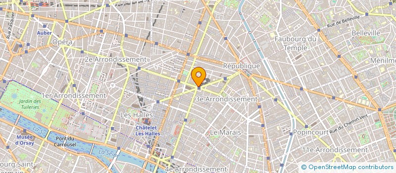 localisation de l'entreprise AURINET à PARIS
