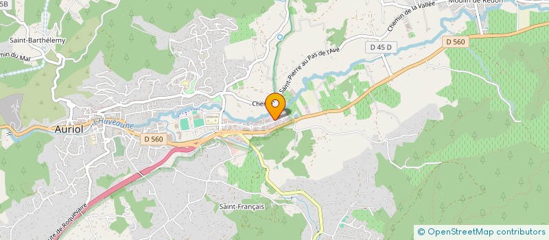 localisation de l'entreprise AURIOL DIESEL  AURIOL