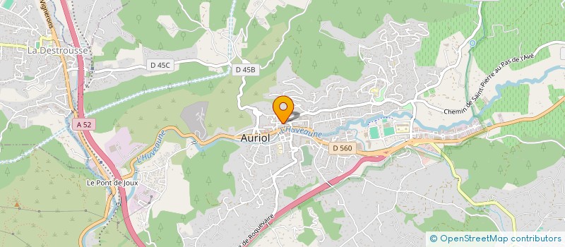 localisation de l'entreprise AURIOL IMMOBILIER à AURIOL