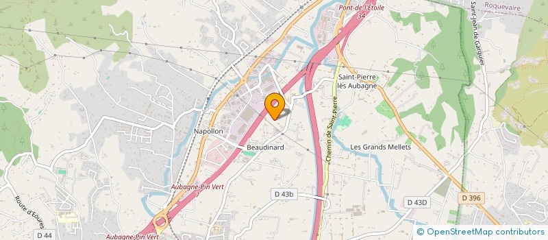localisation de l'entreprise AURIOL INVESTISSEMENTS à AUBAGNE