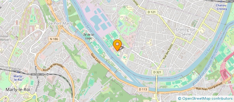 localisation de l'entreprise AURION à CROISSY-SUR-SEINE