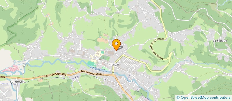 localisation de l'entreprise AURIONIS  FRAIZE