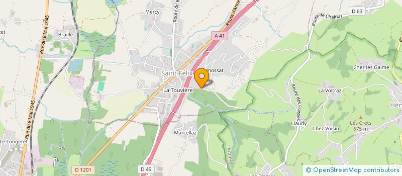 localisation de l'entreprise AURIS 2  SAINT-FELIX