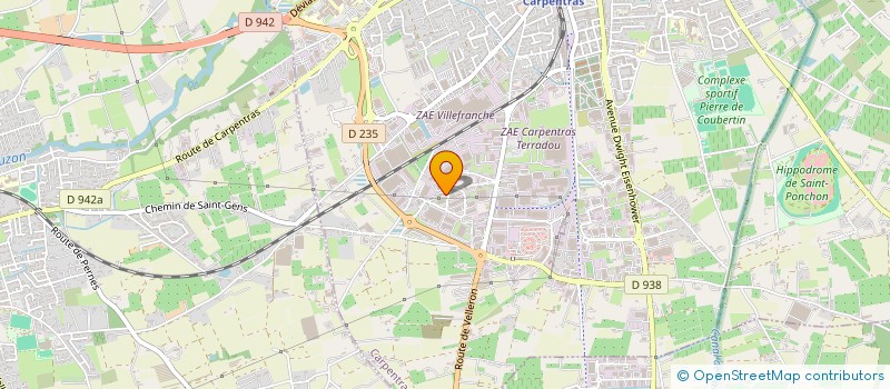 localisation de l'entreprise AURIS 84  CARPENTRAS