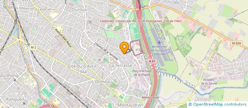 localisation de l'entreprise AURIS (ASSOCIATION UROLOGIE RECHERCHE EN SOINS INFIRMIERS) à TOULOUSE