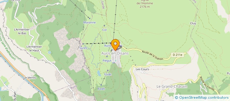 localisation de l'entreprise AURIS SERVICE à AURIS