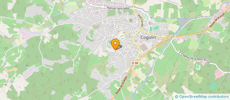 localisation de l'entreprise AURISIA  COGOLIN