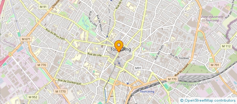 localisation de l'entreprise AURISONUS  TOURCOING