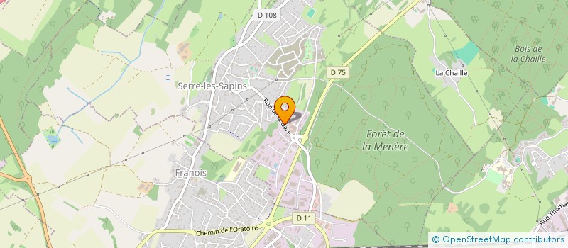 localisation de l'entreprise AURITEC AURUM INDUSTRIE TECHNOLOGIE à FRANOIS