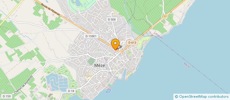 localisation de l'entreprise AURIUM à MEZE