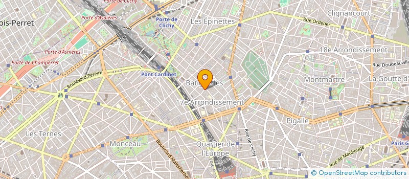 localisation de l'entreprise AURLANE à PARIS
