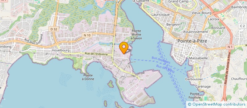 localisation de l'entreprise AURLAU  BAIE MAHAULT