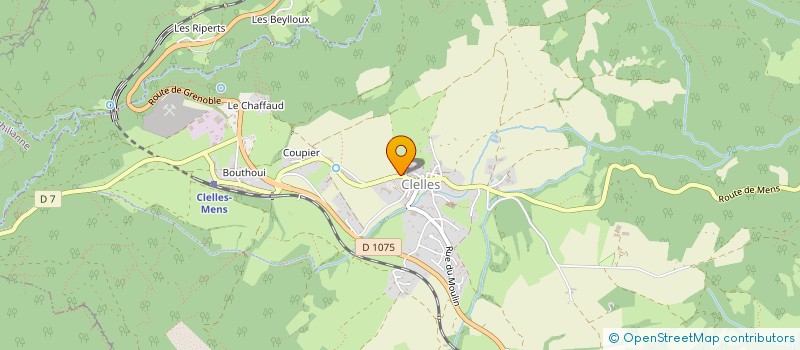 localisation de l'entreprise AURLEX  CLELLES