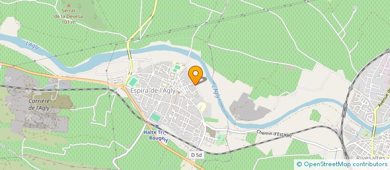 localisation de l'entreprise AURLIMMO à ESPIRA-DE-L'AGLY