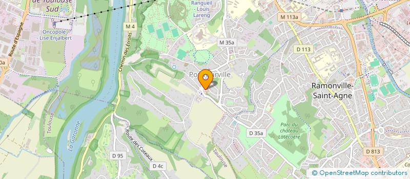 localisation de l'entreprise AURLINA  TOULOUSE