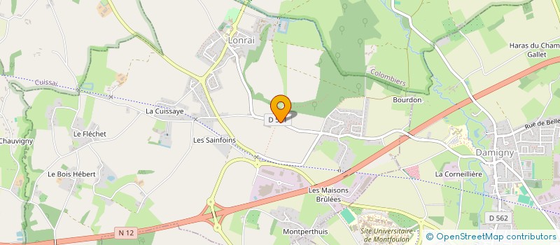 localisation de l'entreprise AURLO-AUTO à SAINT-NICOLAS-DES-BOIS
