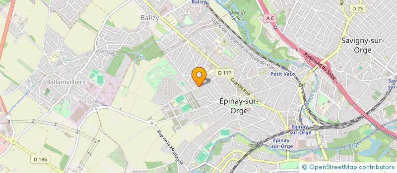 localisation de l'entreprise AURLONA  EPINAY-SUR-ORGE