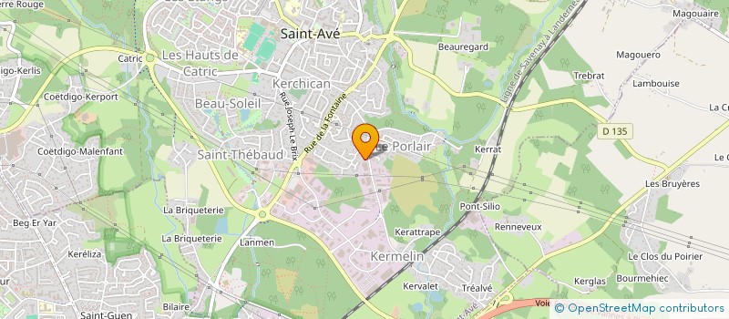 localisation de l'entreprise AURLYD  SAINT-AVE