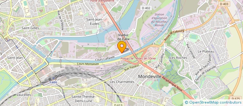 localisation de l'entreprise AURM à MONDEVILLE
