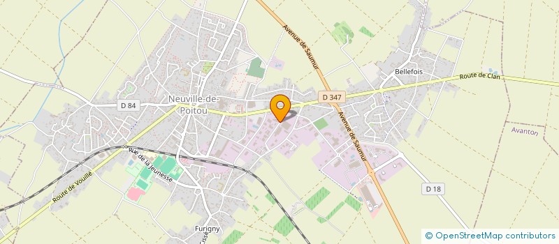 localisation de l'entreprise AURMAN  NEUVILLE-DE-POITOU