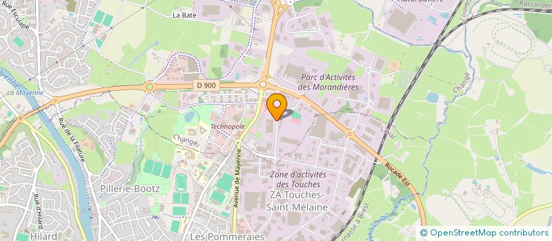 localisation de l'entreprise AURMAX à CHANGE