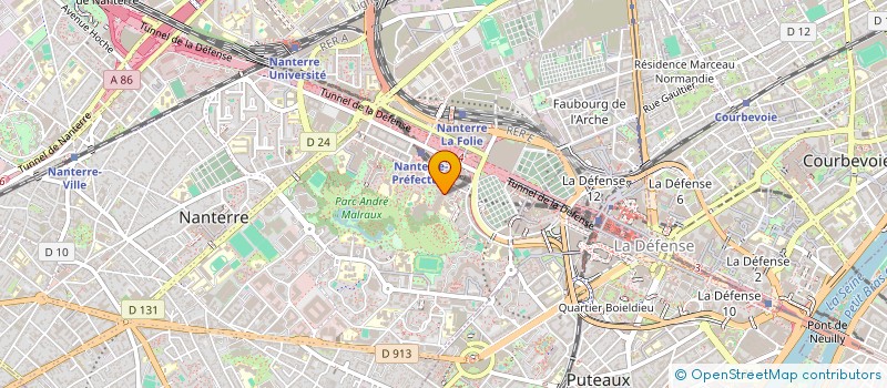 localisation de l'entreprise AURMIMA DEV  NANTERRE