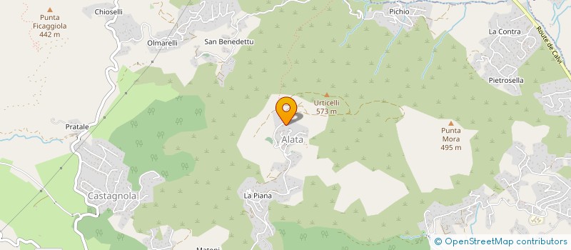 localisation de l'entreprise AURMOVA à ALATA