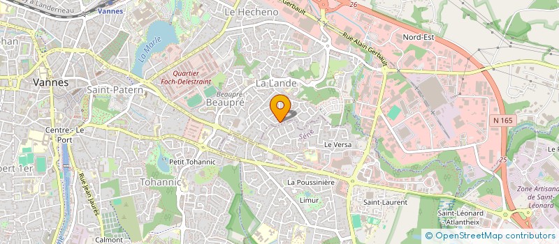 localisation de l'entreprise AURO à VANNES