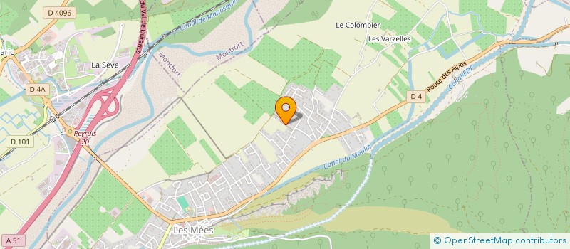 localisation de l'entreprise AUROGE à LES MEES