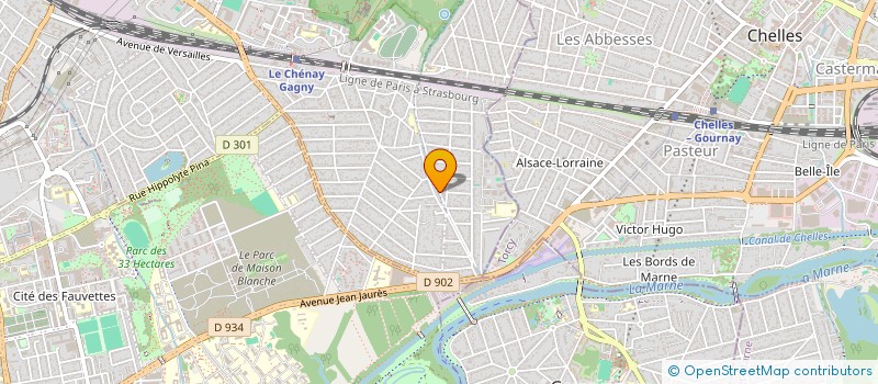 localisation de l'entreprise AUROLYS ECO ENTREPRISE à GAGNY