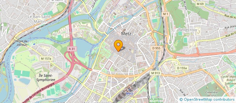 localisation de l'entreprise AURORA  METZ