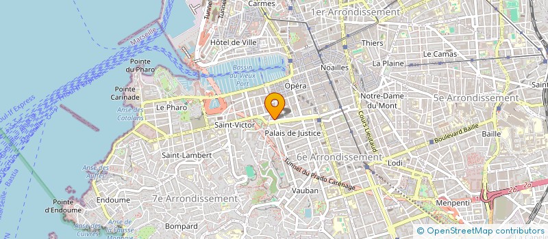 localisation de l'entreprise AURORA à MARSEILLE