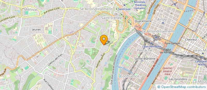 localisation de l'entreprise AURORA  SAINTE-FOY-LES-LYON