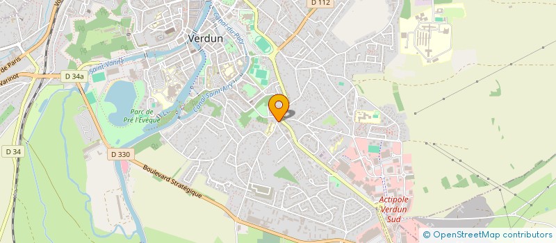 localisation de l'entreprise AURORA à VERDUN