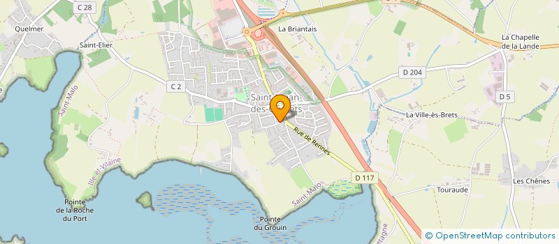 localisation de l'entreprise AURORA  SAINT-JOUAN-DES-GUERETS