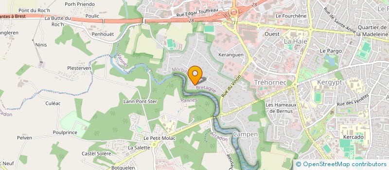 localisation de l'entreprise AURORA BOREALIS à VANNES