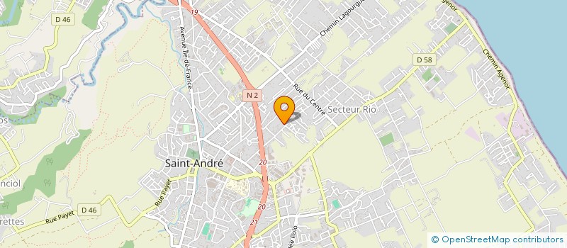 localisation de l'entreprise AURORA FILII à SAINT-ANDRE