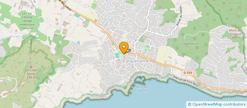 localisation de l'entreprise AURORA MAT  CARQUEIRANNE