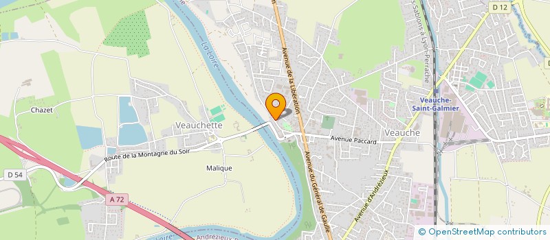 localisation de l'entreprise AURORAMIND  VEAUCHE