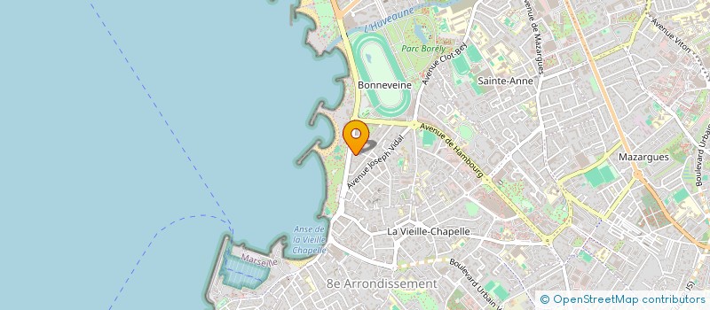 localisation de l'entreprise AURORE à MARSEILLE 8