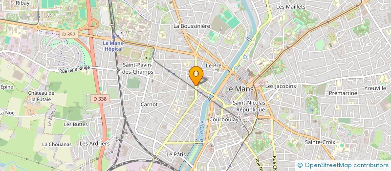 localisation de l'entreprise AURORE  LE MANS