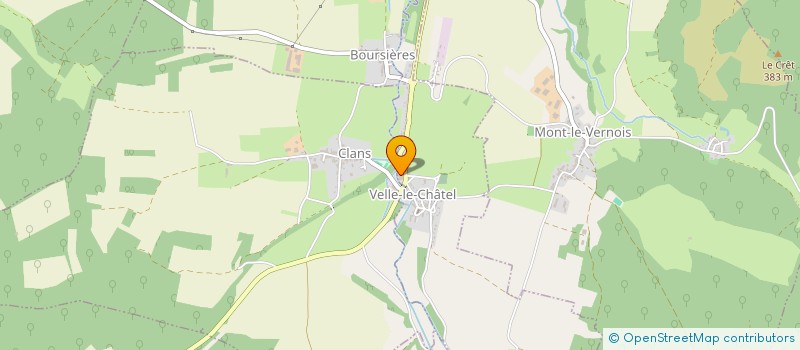 localisation de l'entreprise AURORE  VELLE-LE-CHATEL