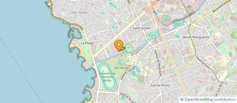 localisation de l'entreprise AURORE à MARSEILLE
