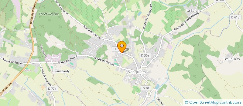 localisation de l'entreprise AURORE  VACQUIERS