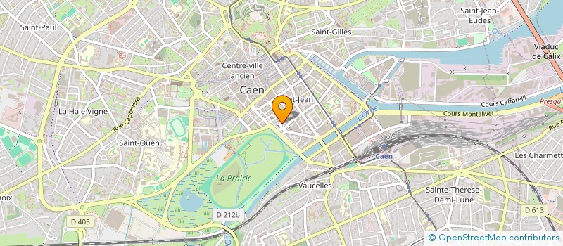 localisation de l'entreprise AURORE à CAEN