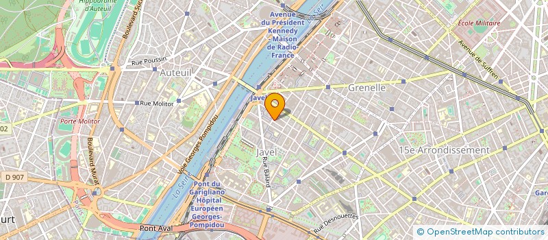 localisation de l'entreprise AURORE à PARIS