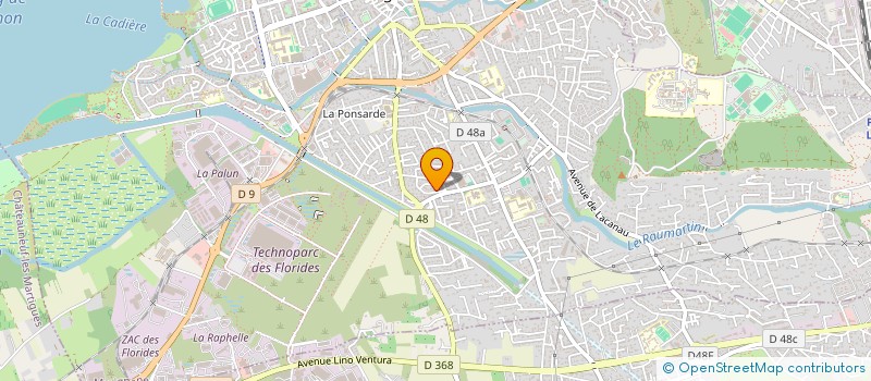 localisation de l'entreprise AURORE à MARIGNANE