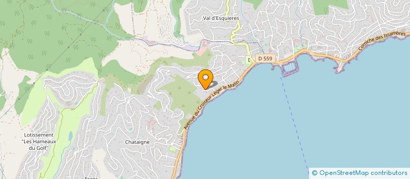 localisation de l'entreprise AURORE à SAINTE-MAXIME